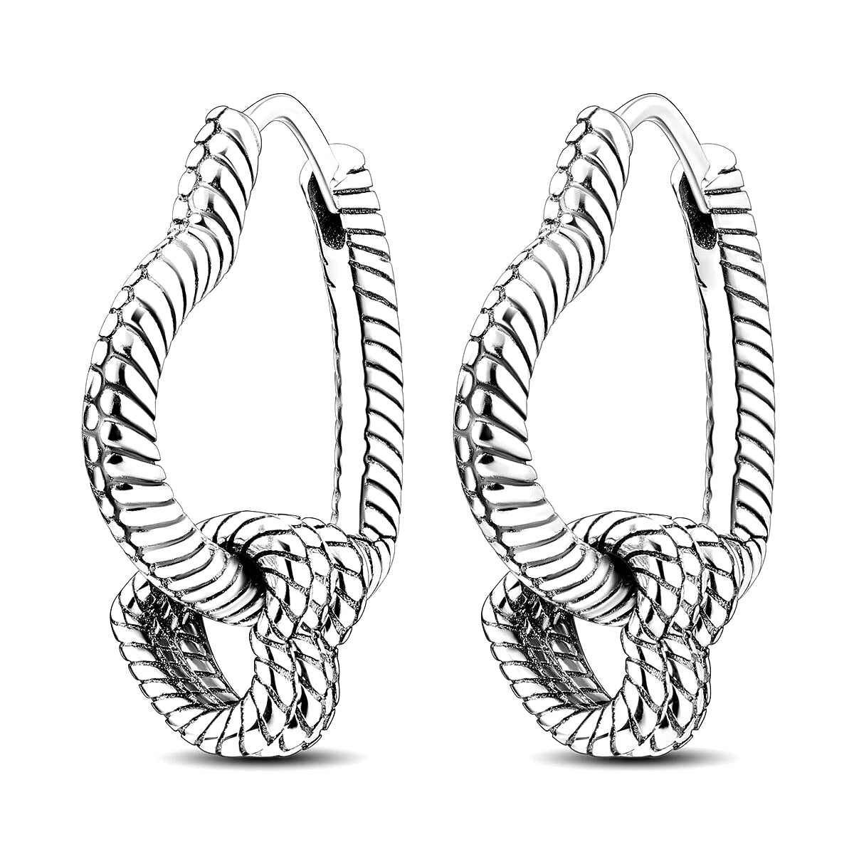 1PC Hoop Earrings Silver Plated Women Fashion Jewelry Gift for Party Anniversary